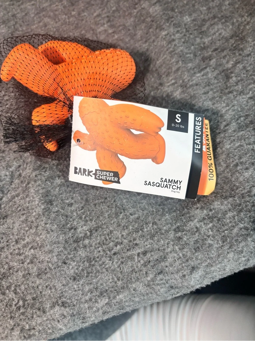 Bark tough dog toy